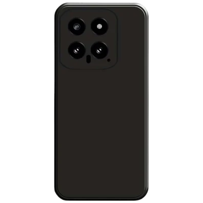 Funda Xiaomi 14 Square Liquid Premium Negro - CROCOCASE