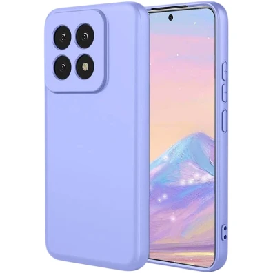 Funda Xiaomi 14T Pro 5G Square Liquid Premium Lavanda de CROCOCASE