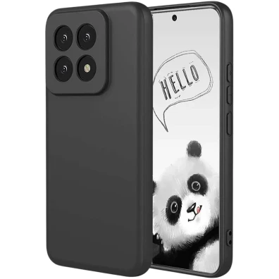 Funda Xiaomi 14T Pro 5G Square Liquid Premium Negro - Marca CROCOCASE