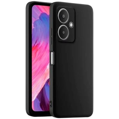 Funda Xiaomi Redmi 13C 5G Square Liquid Premium - Negro - Protección Elegante y Funcional
