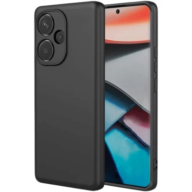 Funda Xiaomi Poco F6 5G Square Liquid Premium Negro - Marca CROCOCASE