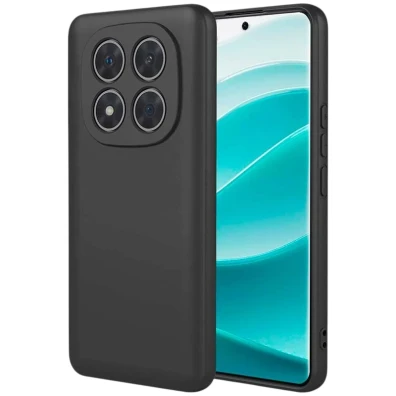 Funda Xiaomi Redmi Note 14 Pro 5G / Poco X7 5G - Square Liquid Premium Negro by CROCOCASE