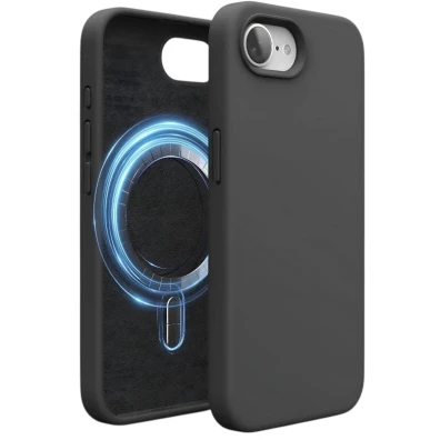 Funda Suave Magsafe Negro para iPhone 17e/16e 6.1" - CrocoCase