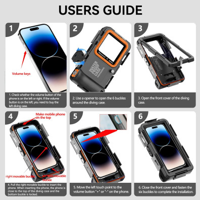 Funda Sumergible Universal para Smartphone IP68