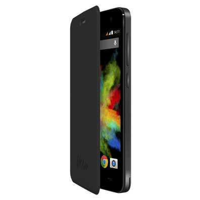 Funda con Tapa Wiko Bloom Negro