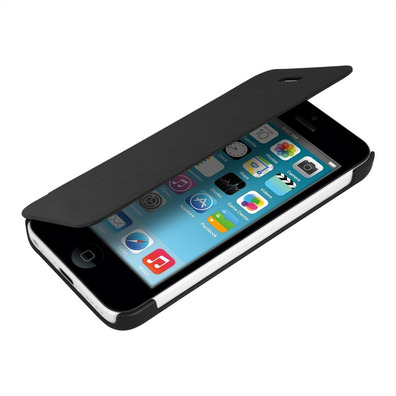 Funda tipo Libro - iPhone 5C Negro