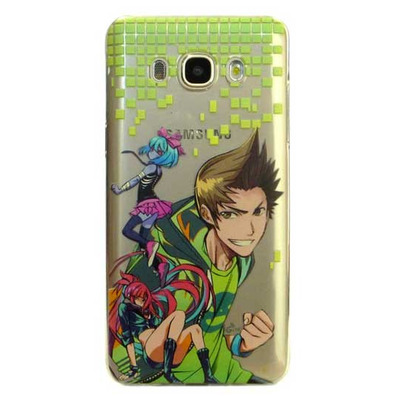 Funda TPU Transparente Pixel Samsung Galaxy J5 2016 el Rubius