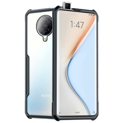 Funda Ultra Protection Xiaomi Pocophone F2 Pro - Marca CROCOCASE - Negro