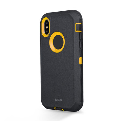 Funda Unbreakable con clip de cinturón para iPhone XS/X SBS