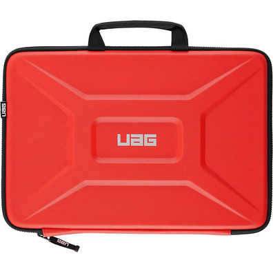 Funda Urban Armor Gear Portátil/Tablet hasta 13'' Rojo