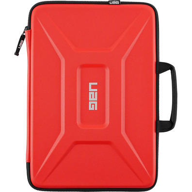 Funda Urban Armor Gear Portátil/Tablet hasta 13'' Rojo