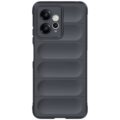 Tapa Xiaomi Redmi Note 12 4G Pro Gris - Funda de silicona Wave CROCOCASE