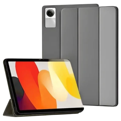 Funda Xiaomi Redmi Pad SE Ultra Slim Gris Claro - Compatible