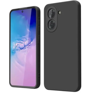 Funda Xiaomi Poco C71 Square Liquid Premium Negro - CROCOCASE