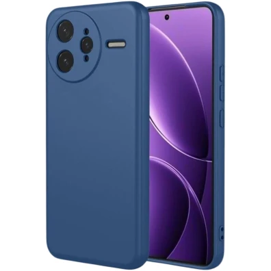 Funda Xiaomi Poco F7 Pro Square Liquid Premium Azul de CROCOCASE