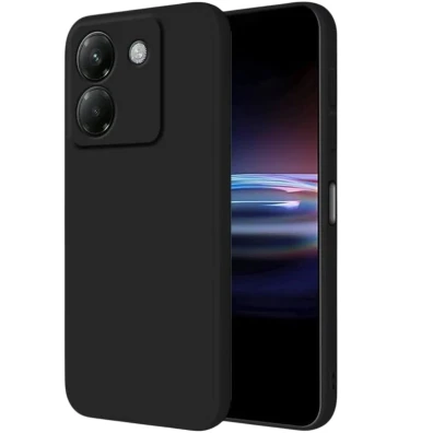 Funda Xiaomi Poco M7 Pro 5G Square Liquid Premium - Negro - CROCOCASE