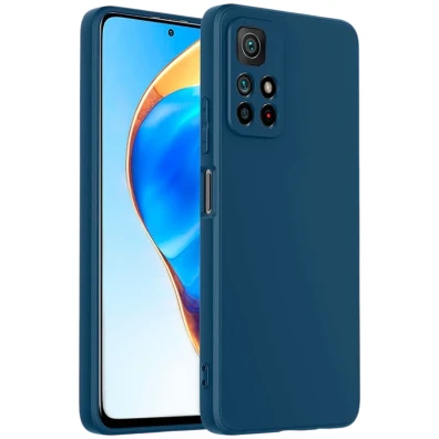 Funda Xiaomi Redmi Note 11s 5G Azul Premium Square Liquid