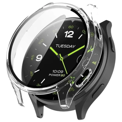Funda Xiaomi Watch 2 Transparente con Cristal Templado - Protección y Estilo
