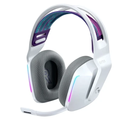 Auriculares Gaming Logitech G G733 Inalámbrico RGB Blanco