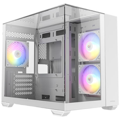 CAJA ANTEC BLANCA MICROATX CX600M TRIO RGB MINITORRE