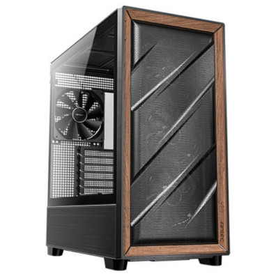 ANTEC 0-761345-10133-2 Negro, Madera Incluye Fuente