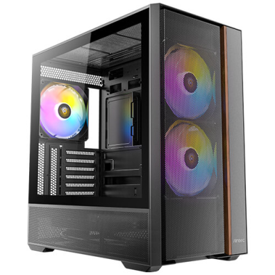 CAJA SEMITORRE ATX NEGRO ANTEC FLUX REAR RGB