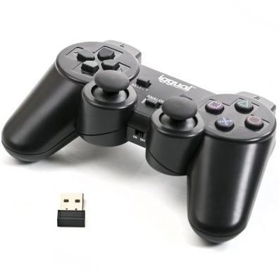 Gamepad inalámbrico PS3/PC iggual