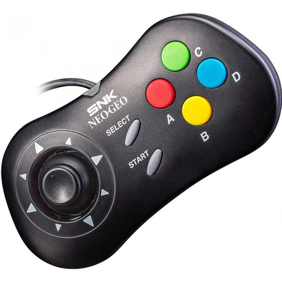 Gamepad neo geo mini negro