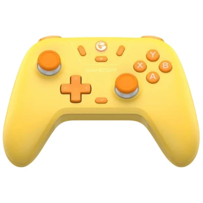 Mando GameSir T4 Nova Lite Inalámbrico Amarillo - Nintendo Switch/PC/Smartphone/Tablet/iOS/Android TV Box - Con Efecto Hall