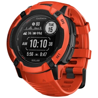 Garmin Instinct 2x Solar Gps 50mm Smartwatch Rojo (red)
