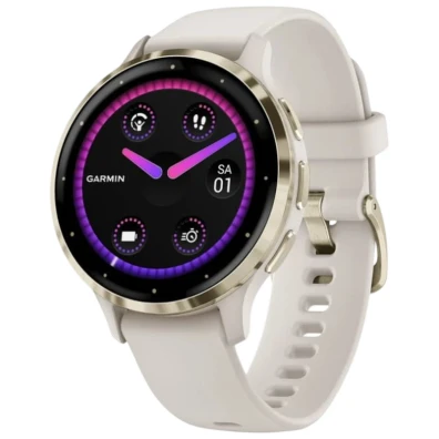 Reloj inteligente Garmin Venu 3S Gris Dorado
