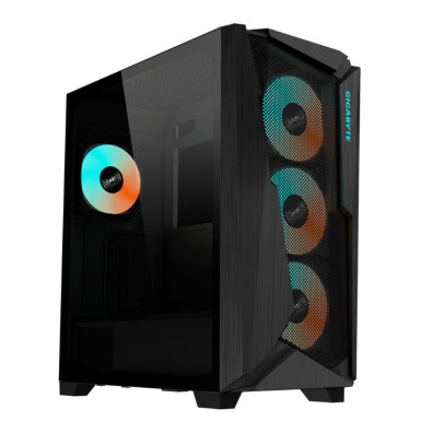 GIGABYTE AORUS C301 Glass Black V2 - Caja Semitorre