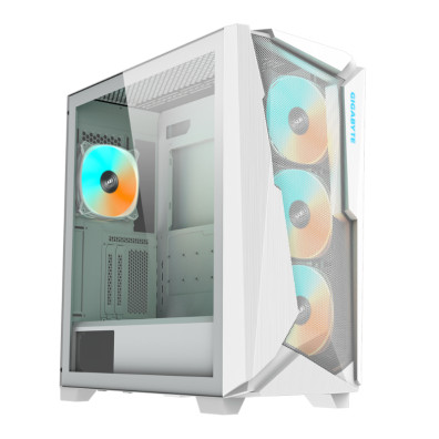 CAJA SEMITORRE GIGABYTE AORUS C301 GLASS WHITE V2