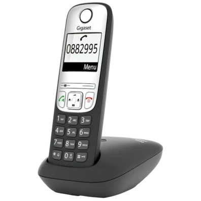 Gigaset A690 Teléfono Fijo DECT/Analógico Negro - Teléfonos para Gente Mayor