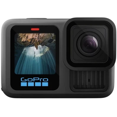 GoPro Hero 13 Black - Cámara Deportiva 5.3K 27.6MP Ultra HD en Negro