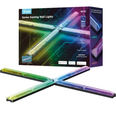 Lámpara de Pared LED Govee H6063 Gaming RGBIC Wifi Bluetooth
