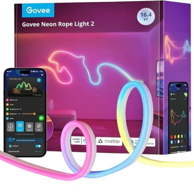 Tira LED Inteligente Govee H61D5 5m RGBIC WiFi