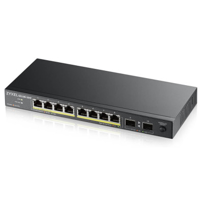 Switch ZYXEL 10 puertos Gigabit Ethernet PoE+ SFP