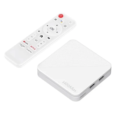 TV Box H96 Max H313 4K Android 14 2GB/16GB Blanco