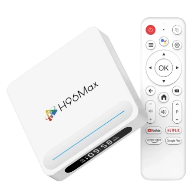 H96 Max H618 Plus Android 14 8K WiFi6 4GB/128GB - TV BOX