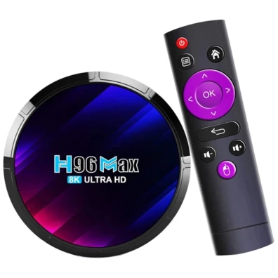 Android TV H96 Max RK3528 4GB/32GB Negro