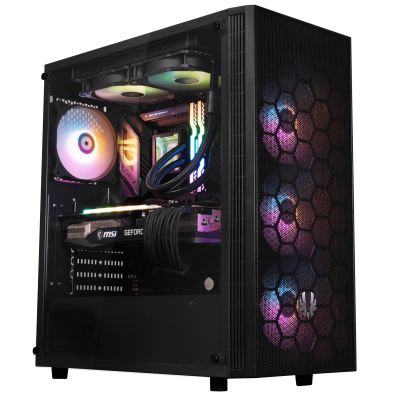 CAJA SEMITORRE ATX HADES F-RGB NEGRO - BitFenix