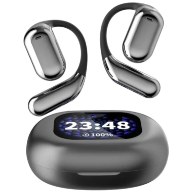 Auriculares HBQ YYK-Q16 PRO ANC LCD - Gris