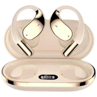 Auriculares HBQ YYK-Q39 Gancho Marfil