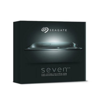 HD SEAGATE EXTERNO SEVEN 500GB 7mm USB 3.0 ACERO