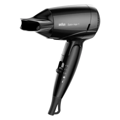 SECADOR DE PELO IÓNICO BRAUN SATIN HAIR 1 HD130 PLEGABLE 1200W 2 VELOCIDADES