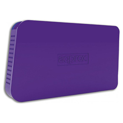 Caja Externa USB SATA 2.5'' Morado - Approx