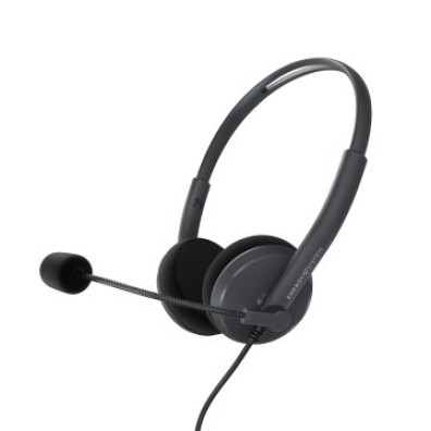 HEADSET ENERGY SIS OFFICE 2+ ANTHRACITE - Auricular Diadema Ajustable Micrófono Retráctil Jack 3.5mm