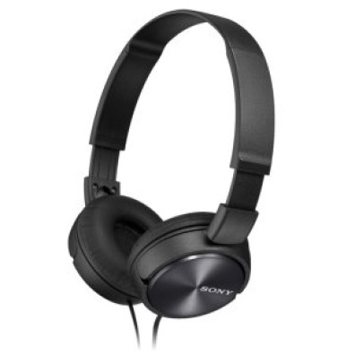 HEADSET SONY MDR-ZX310AP MICROFONO INTEGRADO CABLE 1.2m NEGRO JACK 3.5 CONTROL REMOTO