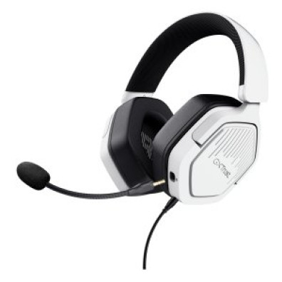 Auriculares Trust GXT 492 Carus Blanco con Cable 120cm Jack 3.5mm